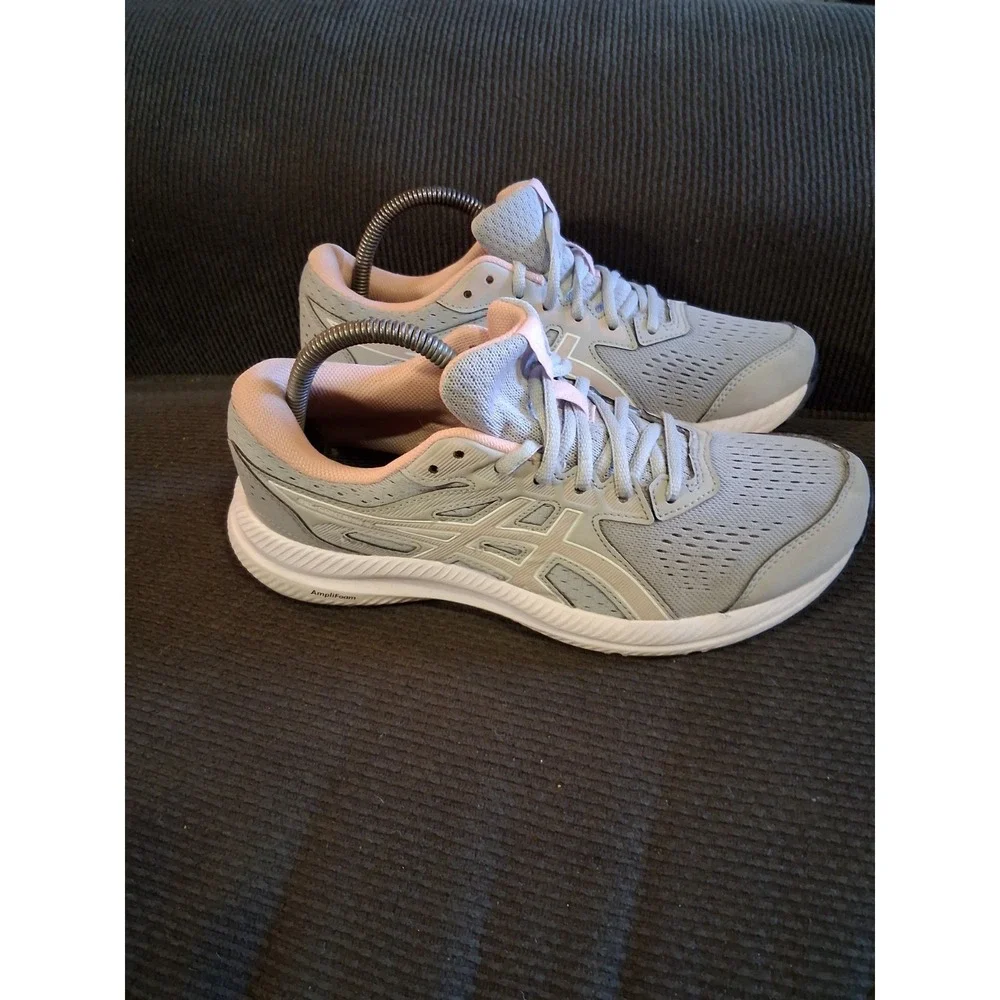 ASICS Gel Contend 7‎ Shoes Women 9.5 Sheet Rock Pink Salt Running Sneakers